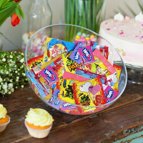 Geeoollah colorful candy variety for kids' parties and office snacking.