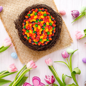 GEEOOLLAH Easter baskets and egg hunts ideal candy