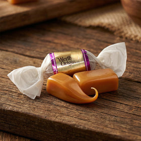GEEOOLLAH individually wrapped caramels ideal for Easter baskets.