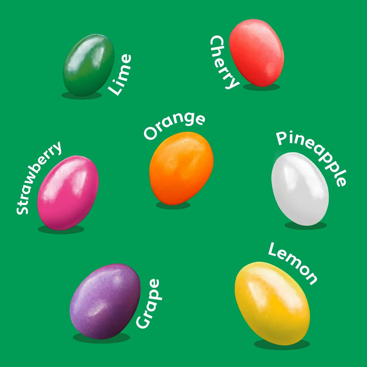 Geeoollah jelly beans colorful chewy snacks ideal for party displays
