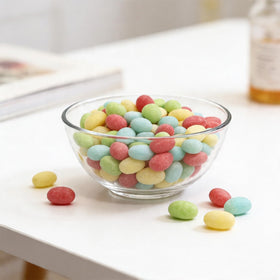 Geeoollah pastel-colored jelly beans brighten dessert tables and displays