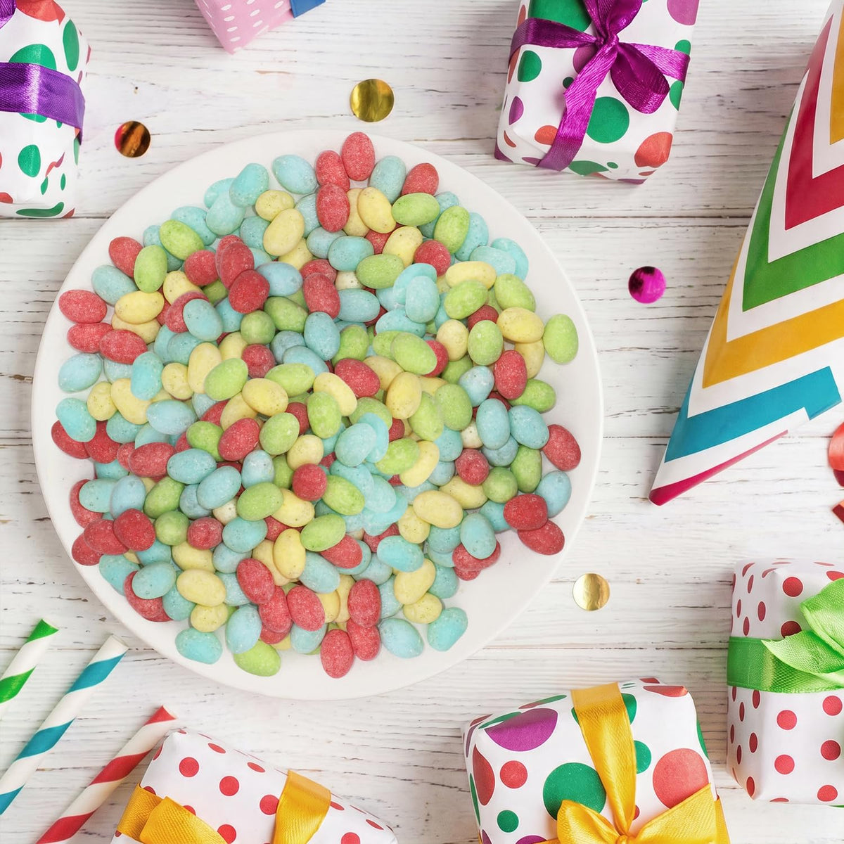 Geeoollah soft chewy texture makes jelly beans fun for kids and adults