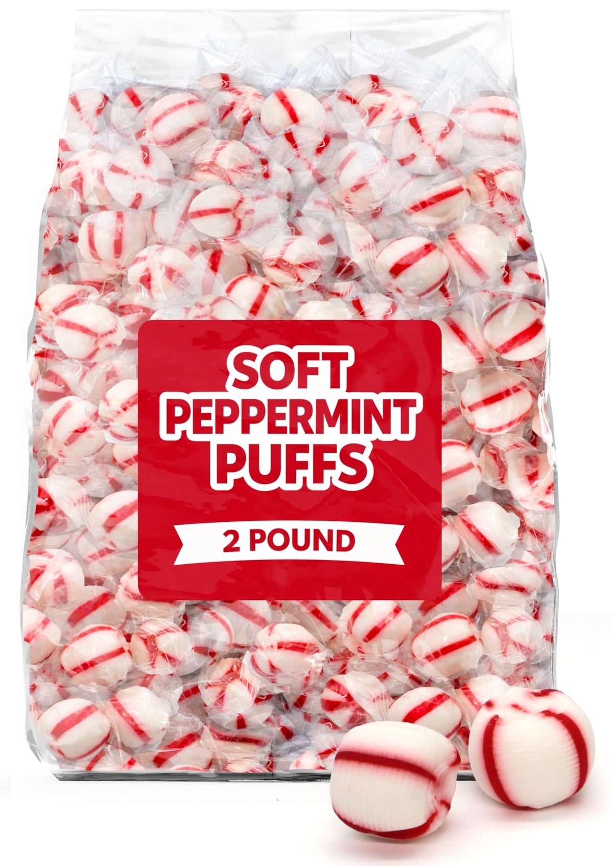 GEEOOLLAH soft peppermint balls in bulk for party jars and fresh breath.