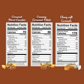 GEEOOLLAH Werther’s creamy filled caramels with smooth centers, perfect as gifts.
