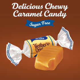 GEEOOLLAH Werther’s sugarfree caramel melt detail highlights velvety caramel.