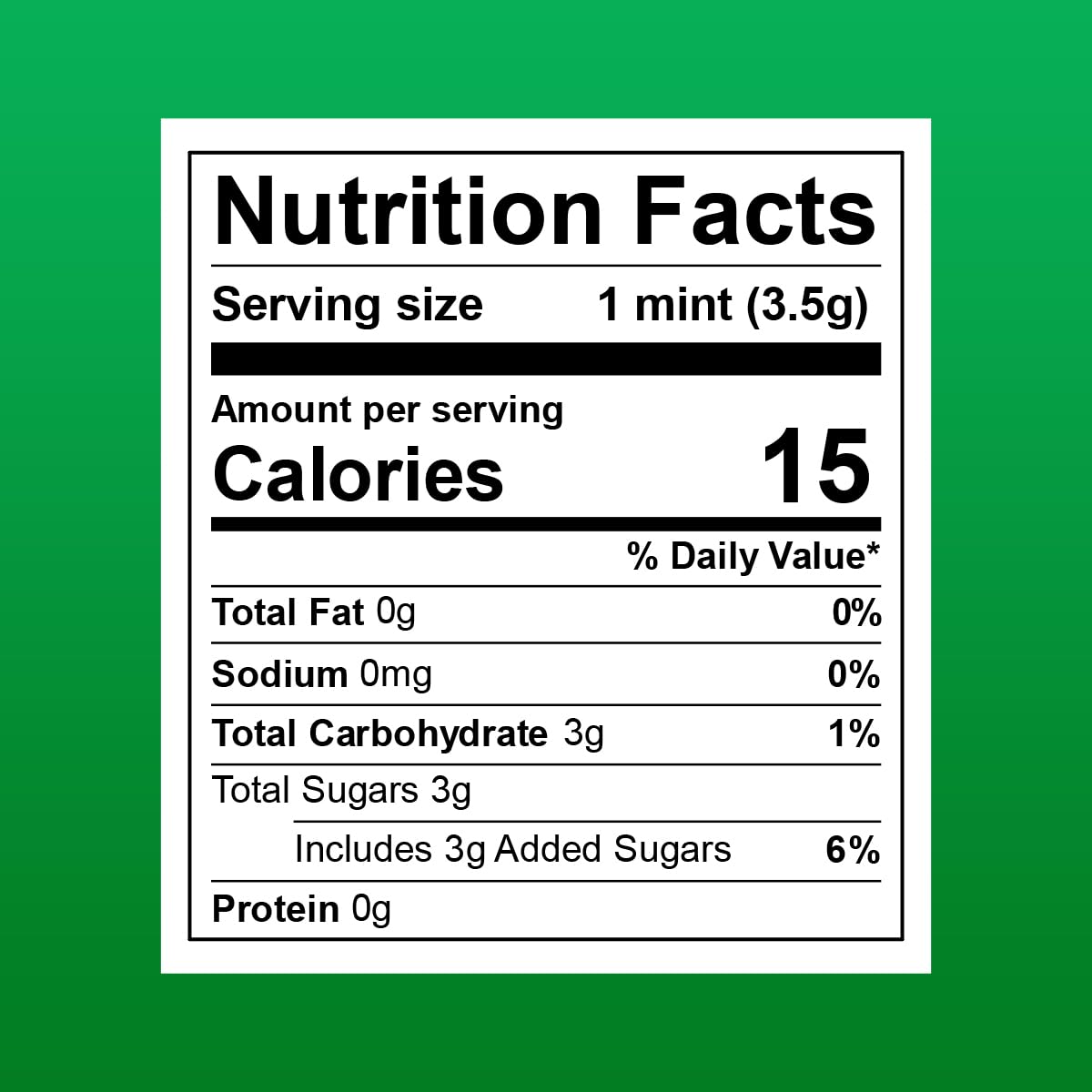 GEEOOLLAH Wint-O-Green on-the-go snacking option