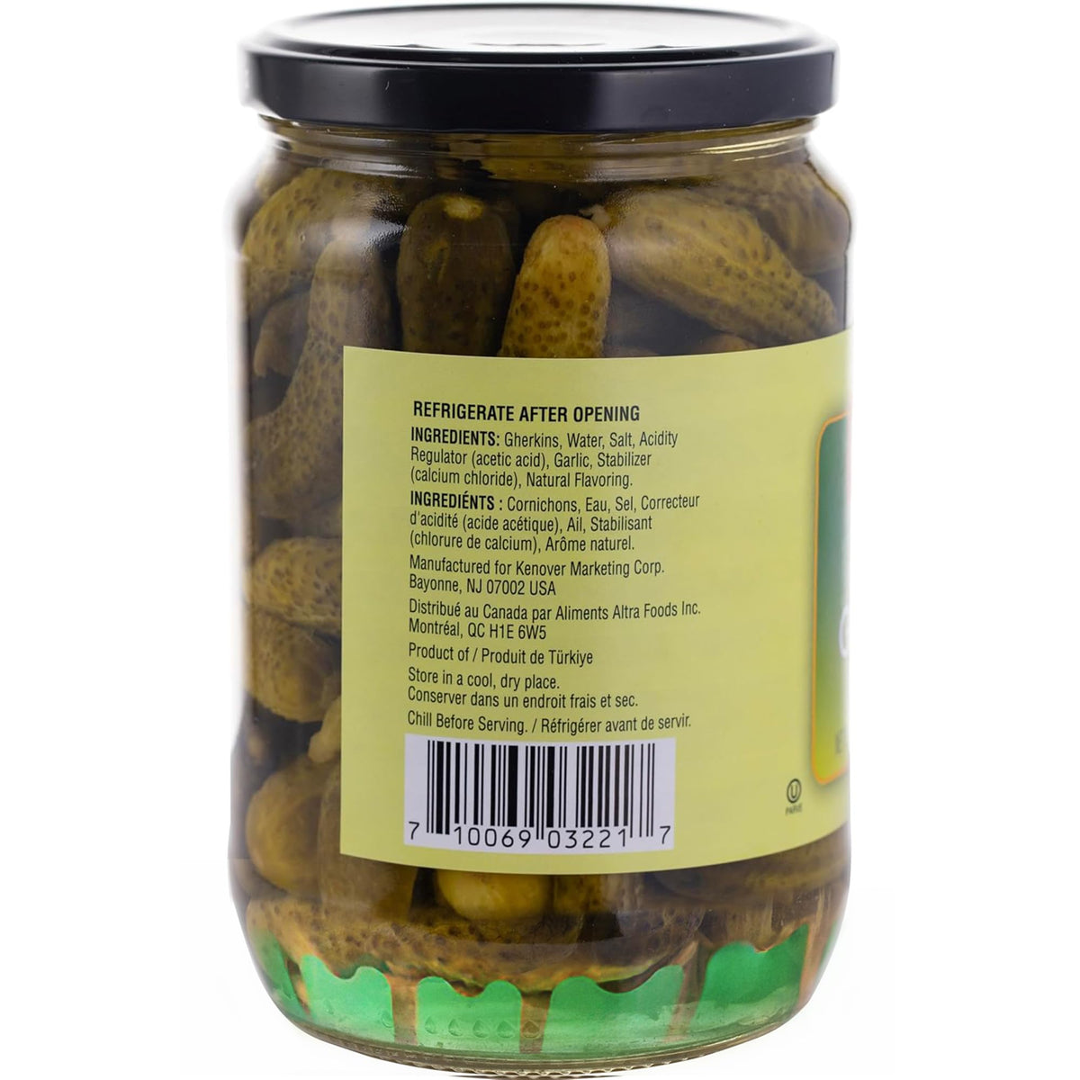Gefen charcuterie boards benefit from crunchy, zesty pickles