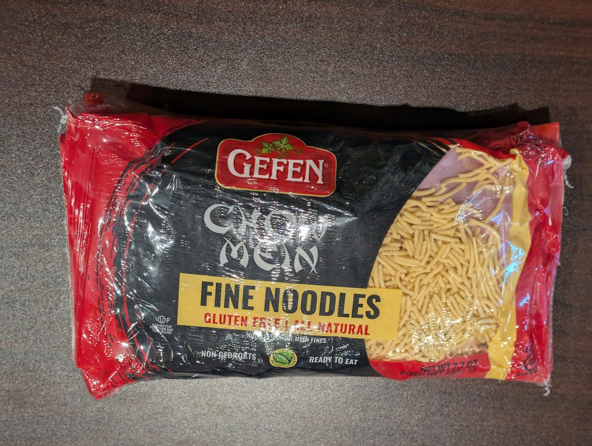 Gefen chow mein noodles thin and crisp perfect for kids