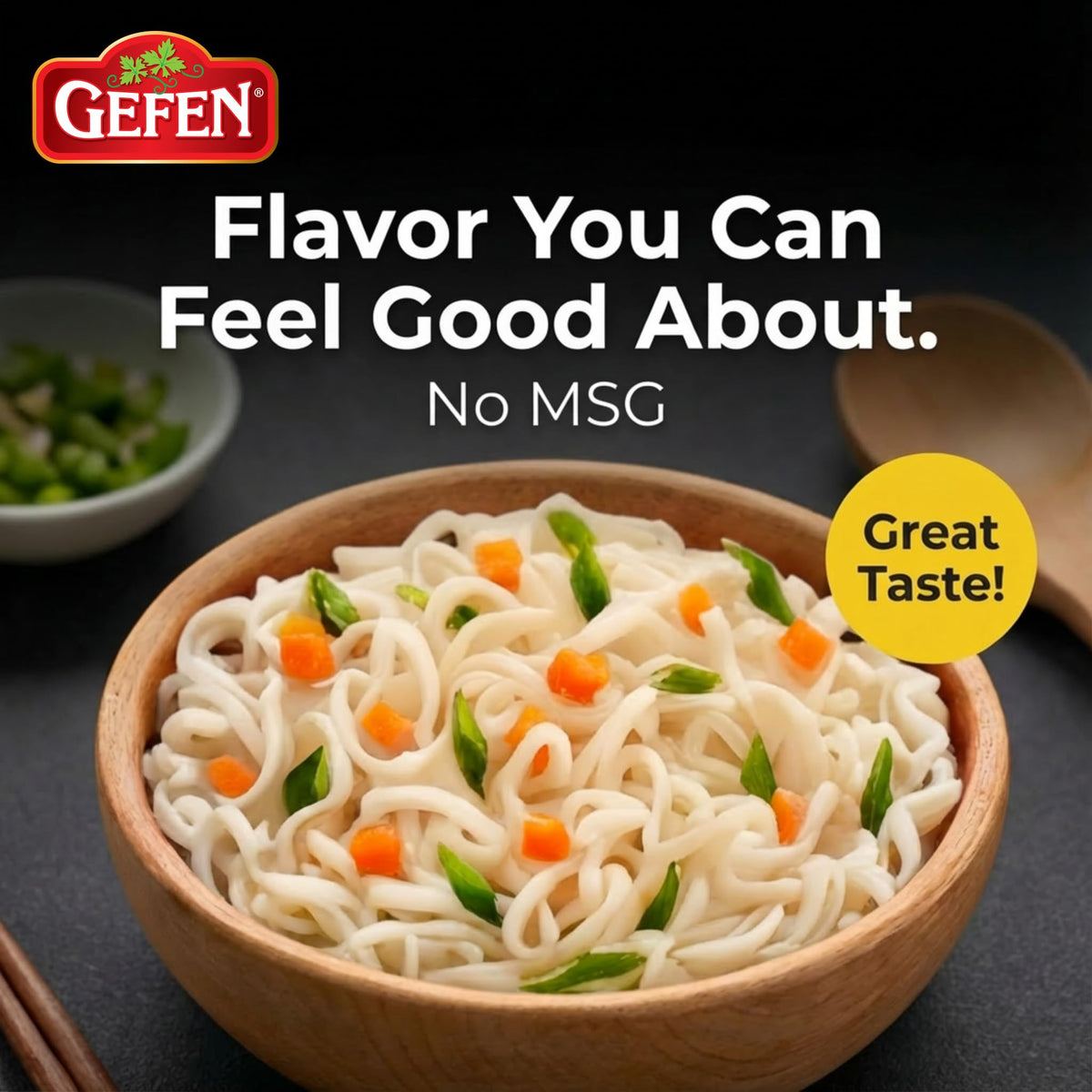 Gefen no MSG cup ideal for clean, flavorful meals.