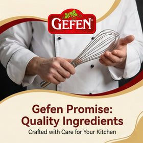 Gefen baking powder used in pancakes and waffles for fluffy textures.