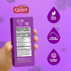 Gefen Passover kosher grape juice box ready for celebrations