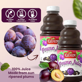 Sun-ripened plums used to make Gefen prune juice