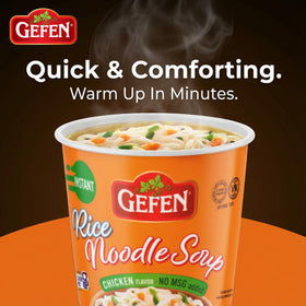 Gefen ready-in-minutes cup perfect for travel and busy days.