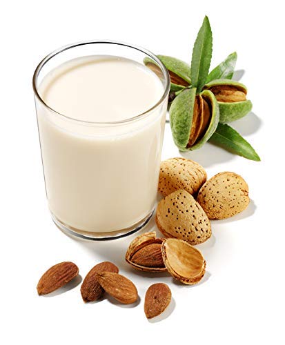 Gefen almond milk over cereal provides creamy, dairy-free breakfast option.