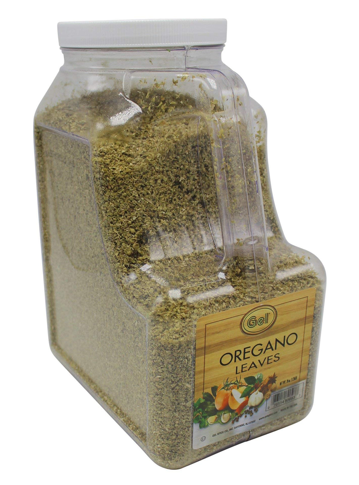 Gel Spice oregano leaves 20oz food service pack for consistent flavoring and easy portioning