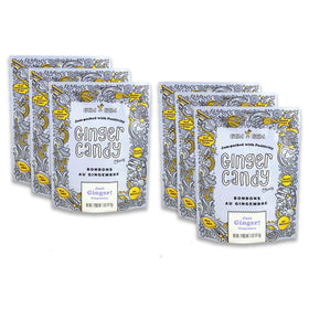 Gem Gem Ginger Candy Original pack on counter for occasional nausea support