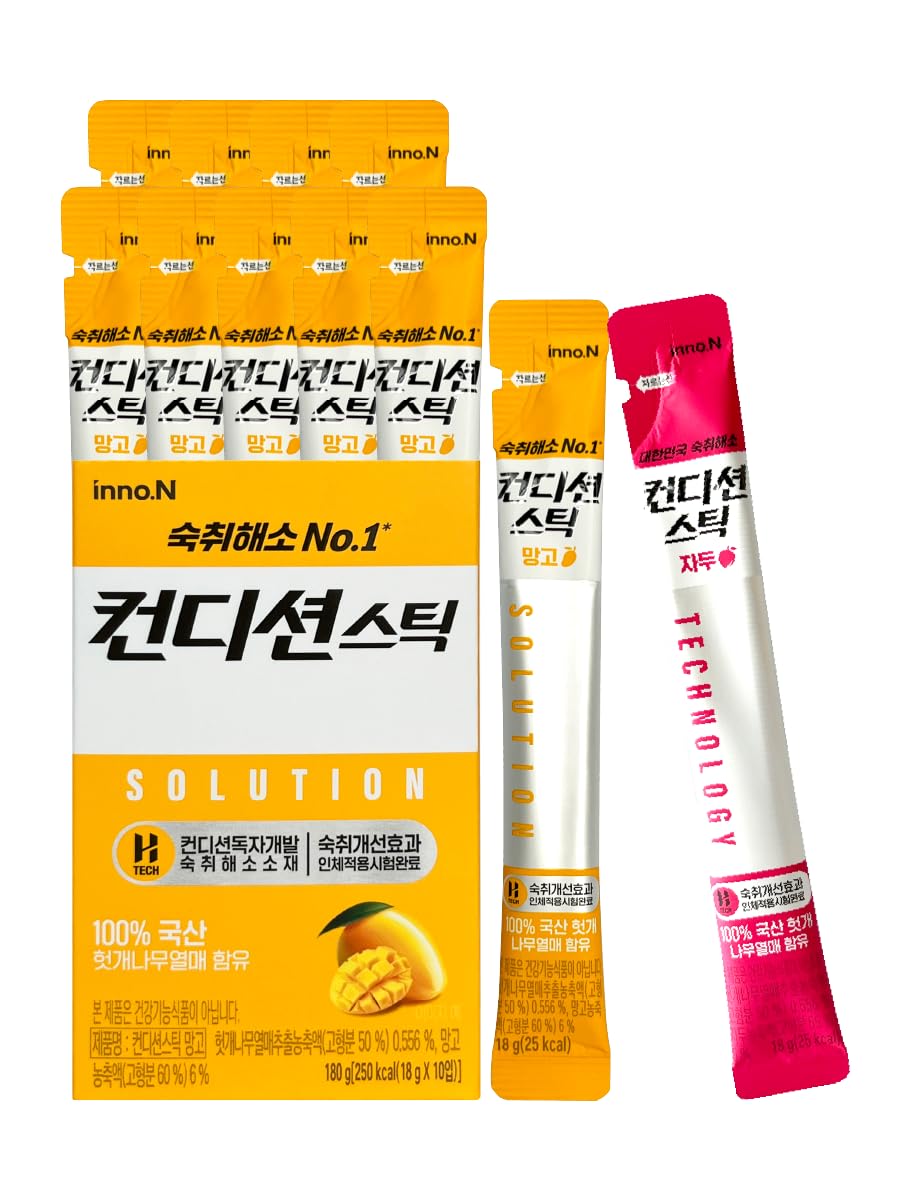Generic After Drinking Jelly mango 18g sticks pack for on-the-go refreshment.