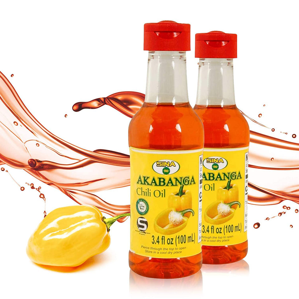 Generic Akabanga Extra Hot chili sauce bottle ready to spice eggs and meats.