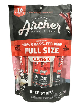 Generic Beef Sticks Classic front pack for convenient, protein-rich snack