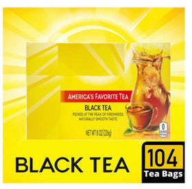 Generic Black Tea Bags in a wrapped box maintain freshness for daily use.