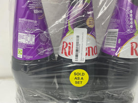 Generic blackcurrant concentrate pour shot demonstrating easy mixing into drinks.