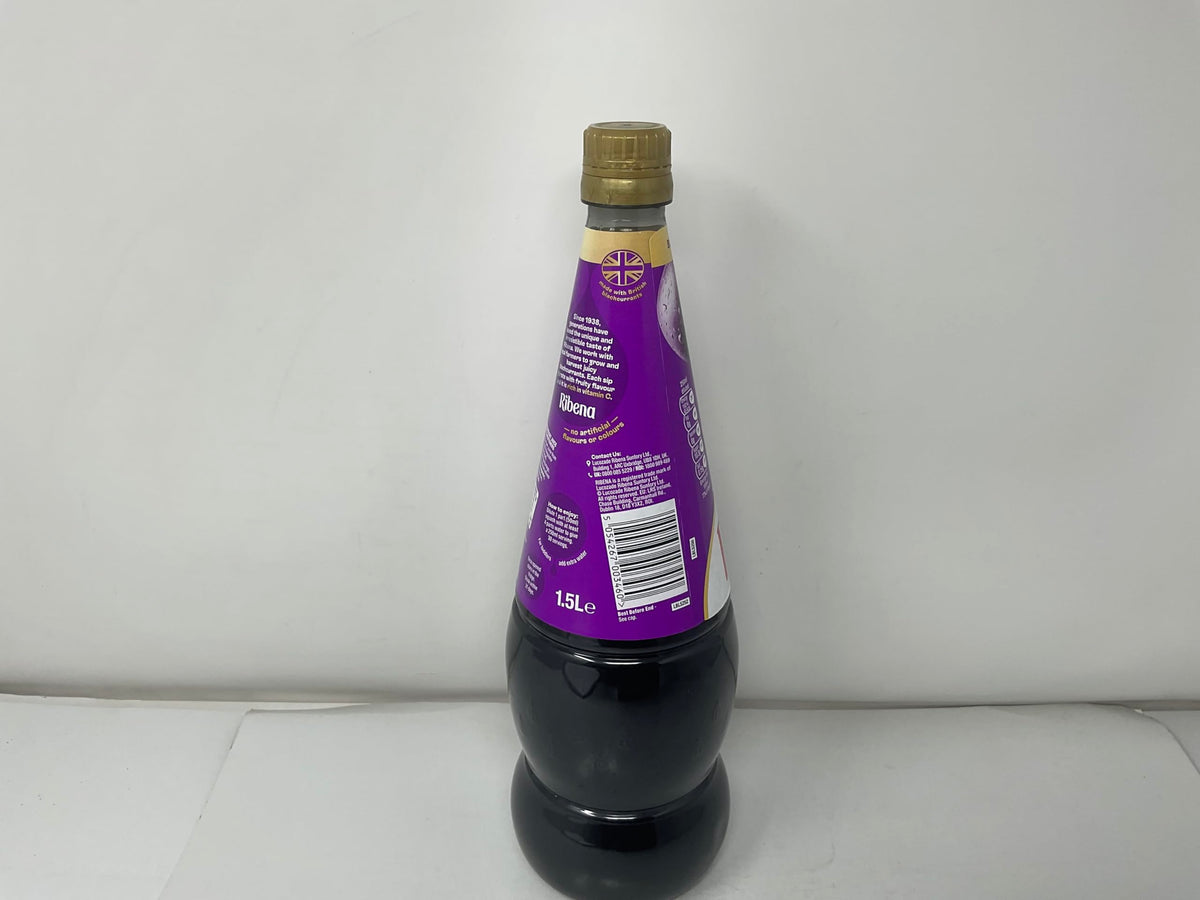 Generic blackcurrant concentrate used in dessert and sauce ideas.
