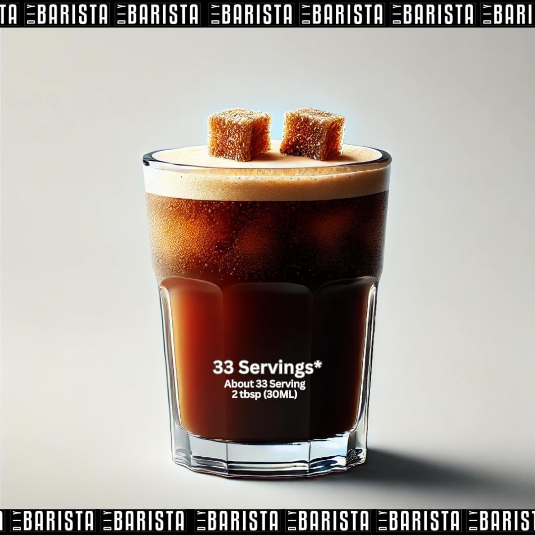 Cocktail mixer using Generic Brown Sugar Syrup for cozy at-home drinks