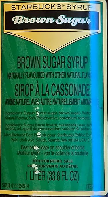 Latte-foam scene featuring Generic Brown Sugar Syrup caramel notes