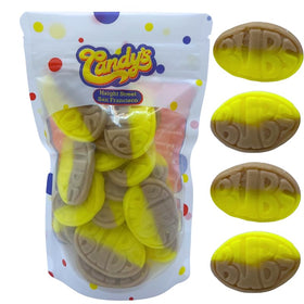 Generic BUBS Banana Toffee Ovals packaging, inviting sharing and gifting