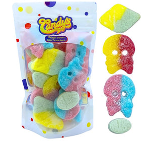 Generic BUBS Sour Mix foam texture delivers bold tang with a soft, melt-in-mouth bite.