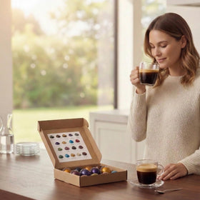 Generic bulk-pack-with-spoon-included enables easy tasting sessions.