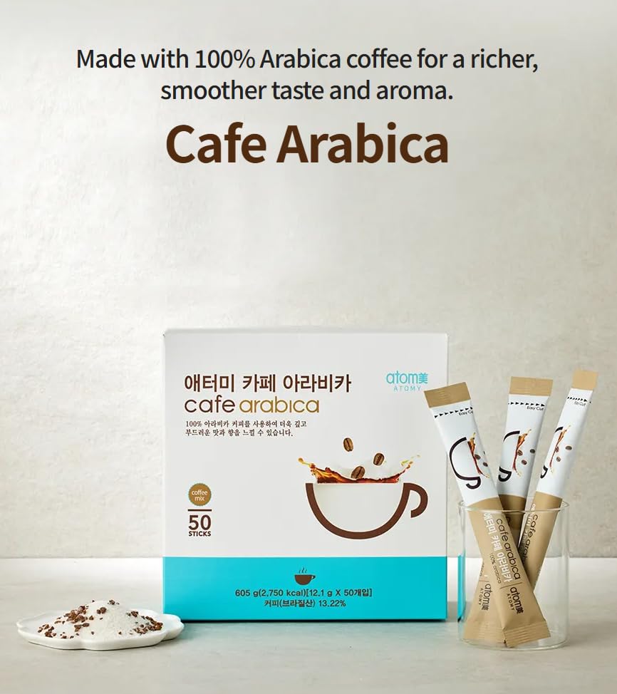 Generic Cafe Arabica 50T stick ready for quick, fresh brew.