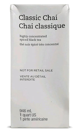 Generic CHAI Classic Tea Concentrate bottle pour for cafe-style chai at home.