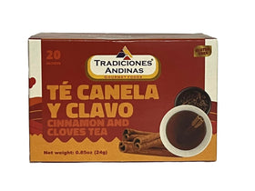 Generic Cinnamon and Clove Tea being poured into a cup with aromatic notes.