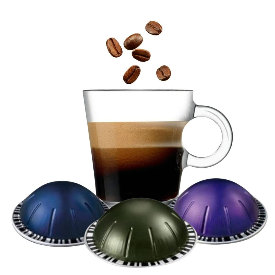 Generic coffee capsules assortment with Altissio, Diavolitto, Il Cafe for convenient premium brews