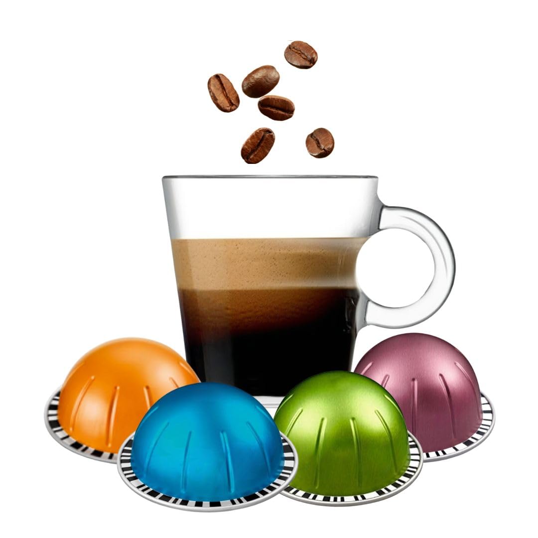 Generic Coffee Capsules Assortment image shows diverse single-origin blends for flavorful home brews.