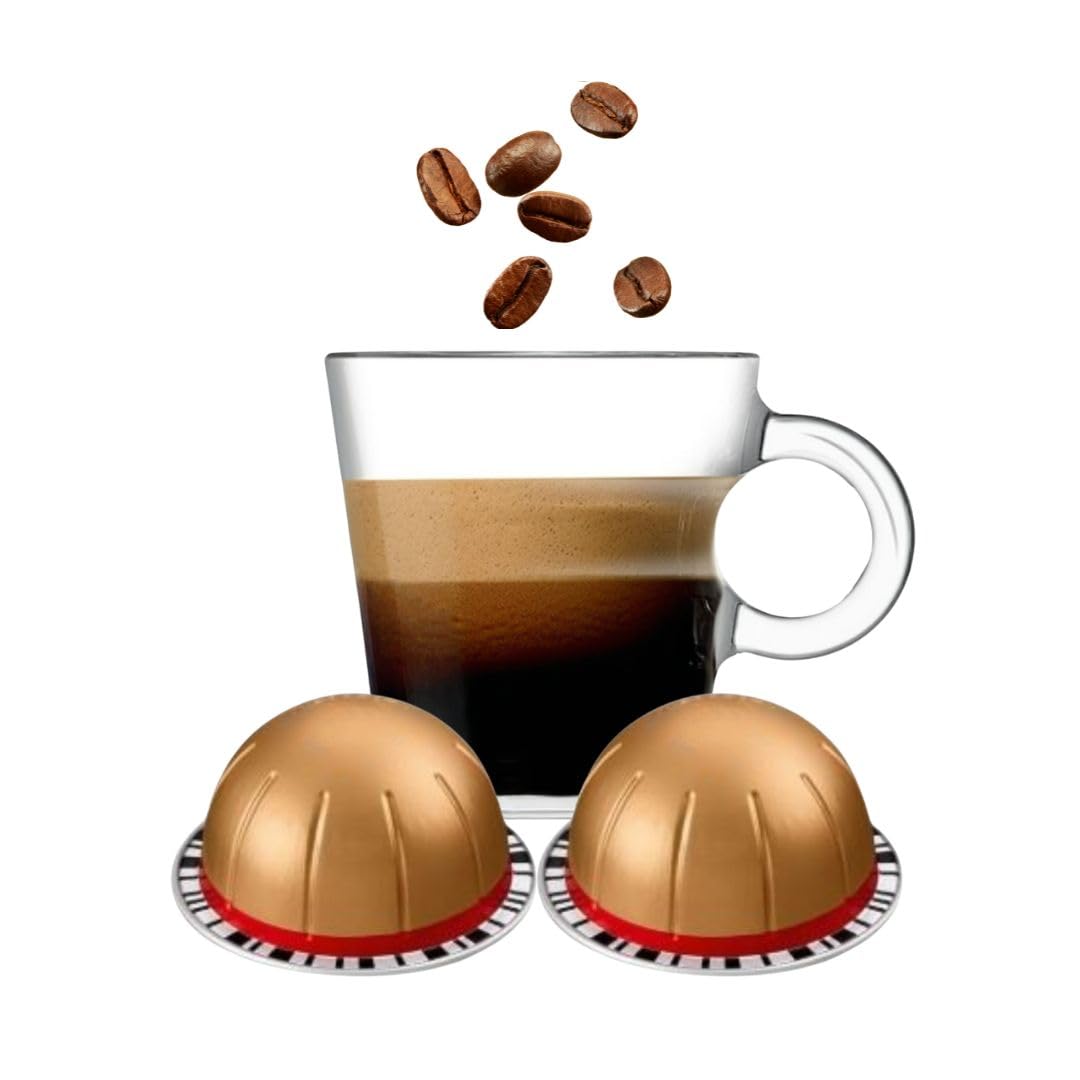 Generic Melozio Decaffeinato capsule for a smooth decaf coffee moment.