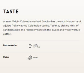Generic Colombia Coffee capsules-dark-roast-closeup highlights rich aroma.