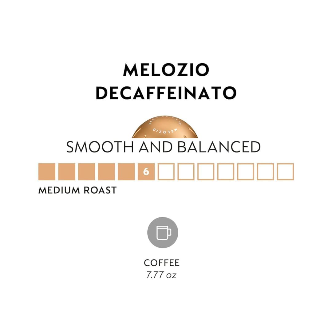 Generic Decaffeinato pods close-up, convenient capsules for quick, satisfying espresso moments.