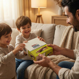 Generic Dubai gourmet snack scene highlighting Middle Eastern-inspired treat.