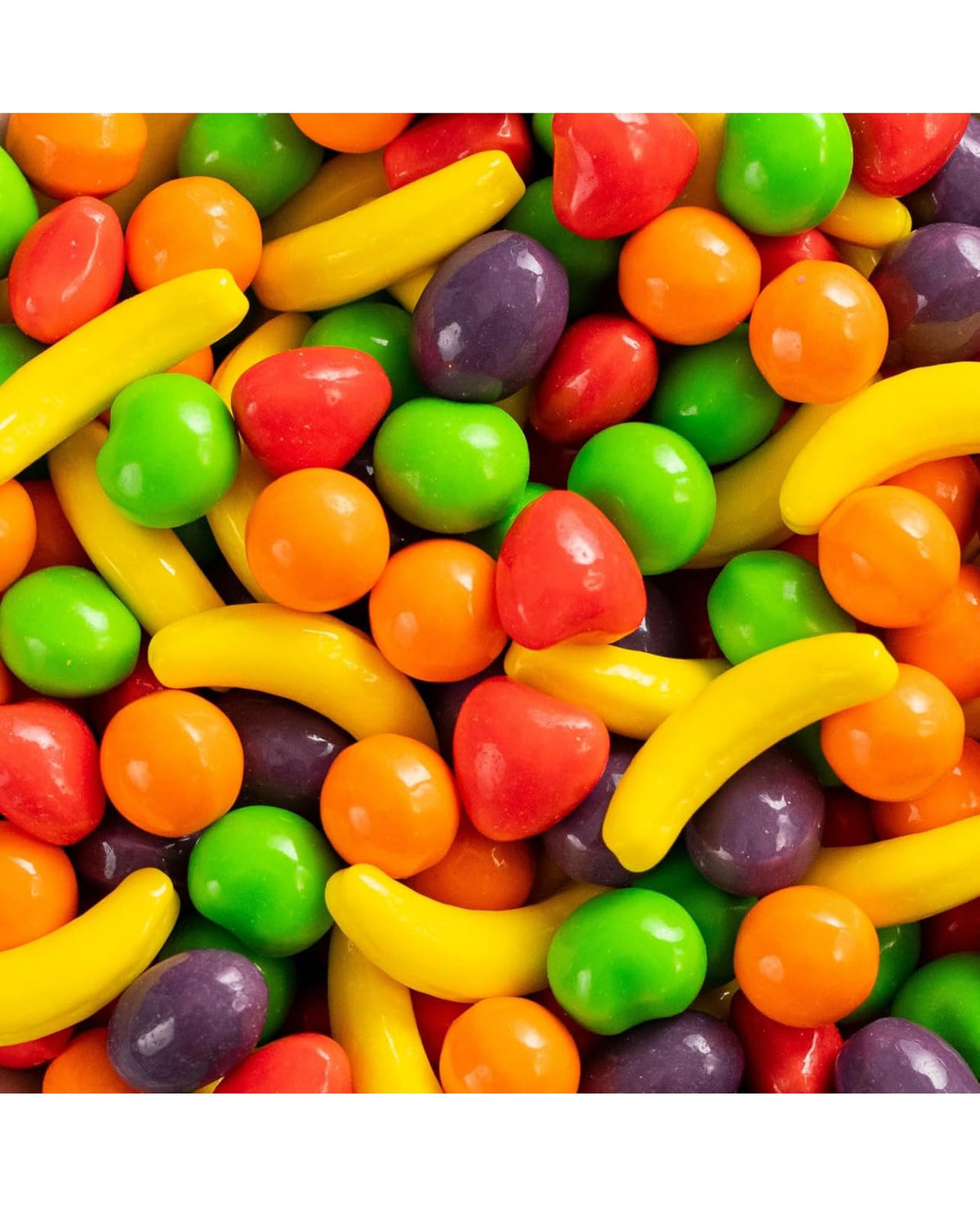 Generic Fruit Candies unwrapped hard candies ideal for self-serve machines.