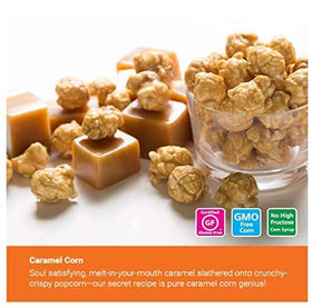 Generic Gourmet Popcorn cheddar cheese popcorn cone close-up 0.9oz
