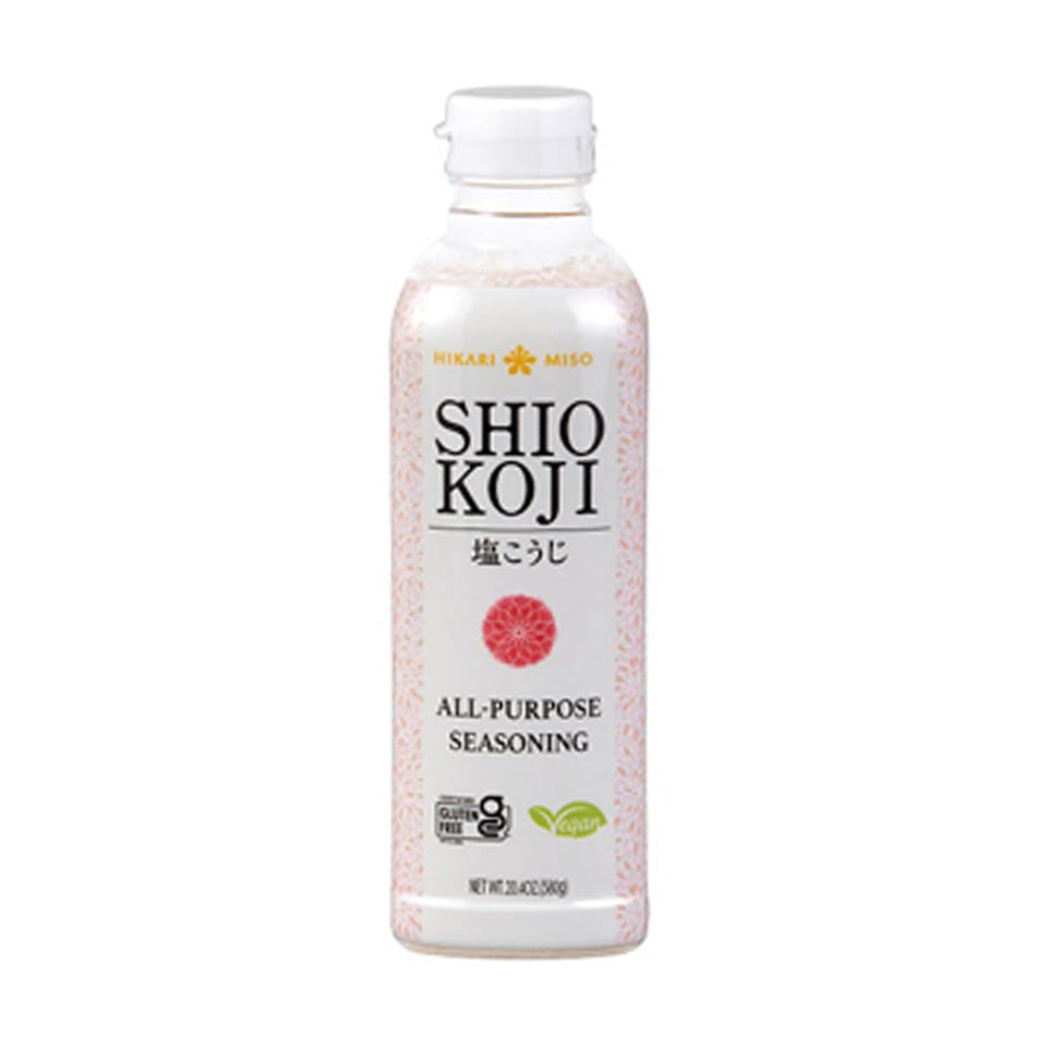 Generic Hikari Shio Koji bottle front view boosts savory umami in dishes.