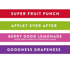 Generic Honest Kid juice boxes shown in a lunchbox setup for school days.