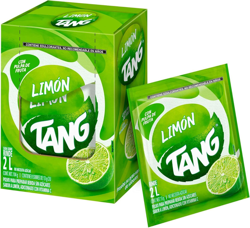 Generic Instant Powder Mix Lemon packaging showing a sugar-free drink option