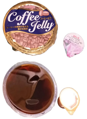 Generic Japanese Coffee Jelly with cocoa garnish boosts visual appeal and flavor suggestion.