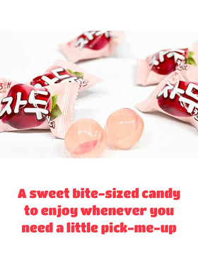 Generic K-Candy plum candy front-pack shot highlighting flavor