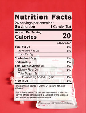 Generic K-Candy plum candy on desk, ideal office snack