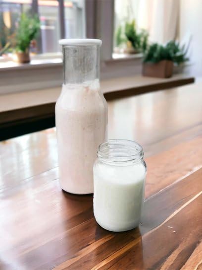 Generic Milk Kefir Grains Starter ready to begin next kefir batch