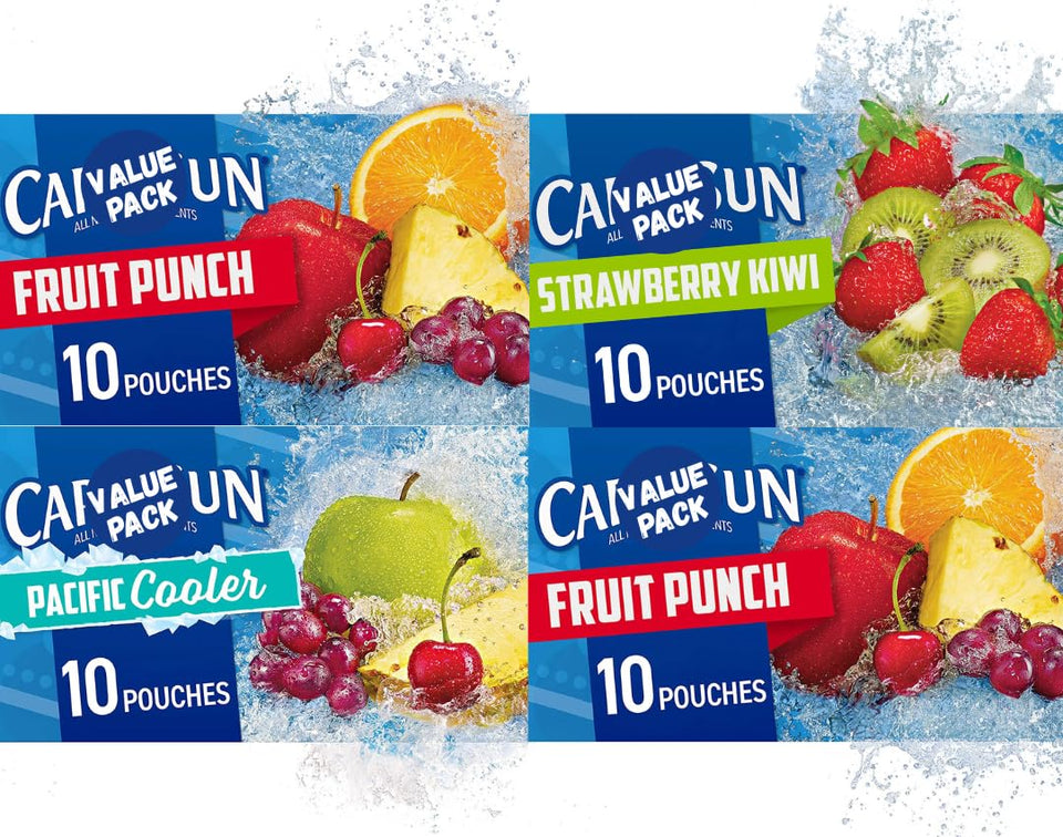 Generic Kids Juice Box Variety Pack fruit punch 6oz bottle for quick school lunches